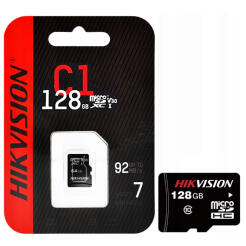 HS-TF-C1/128 - Karta pamięci microSD 128GB, 92Mb/s - Hikvision | HS-TF-C1/128