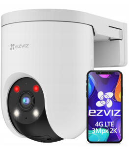 H8c 4G - Kamera zewnętrzna obrotowa 4G/LTE, 4Mpx, Autotracking, Ai - EZVIZ | H8c 4G