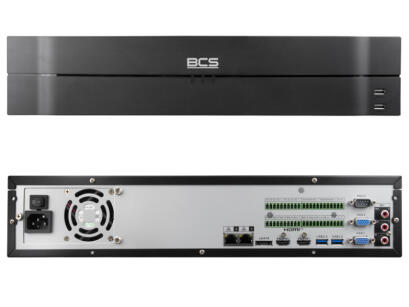 BCS-L-NVR3208R-A-4K-Ai(2) - Rejestrator IP 32- kanałowy, do 32Mpx, 8x HDD, Ai, RAID - BCS LINE | 5904890709379