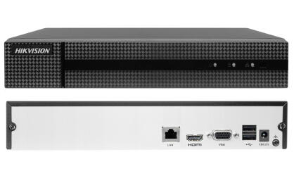 HWN-2104MH - Rejestrator IP 4-kanałowy, do 4Mpx, H.265+, 1x SATA - Hikvision Hiwatch | 6954273665128