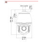 BCS-P-5621RSAP-II - Kamera szybkoobrotowa 2.0 Mpix IP 5.2-104mm, IR 100m, microSD PoE - BCS POINT - 3