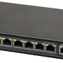 S108-90W - Switch PoE, 10-portowy do 8 kamer IP - PULSAR