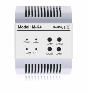 M-K4 - Moduł kamer CCTV DUO, umożliwia podłączenie dodatkowych kamer - Vidos | M-K4