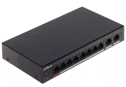 CS4010-8ET-110 - Switch zarządzalny PoE, 8+2 portowy - Dahua | CS4010-8ET-110