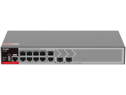 RG-S2915-10GT2MS-P-L - Switch PoE 10+2 10/100/1000Mbps, zarządzalny, 2x SFP, 125W - Ruijie | RG-S2915-10GT2MS-P-L