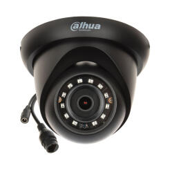 IPC-HDW1431S-0280B-S4-BLACK - Kamera kopułkowa IP, 4Mpx, 2.8mm, PoE - DAHUA | IPC-HDW1431S-0280B-S4 BLACK