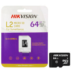 HS-TF-L2/64gb - Karta microSDXC 64Gb, klasa 10 - Hikvision | HS-TF-L2/64gb
