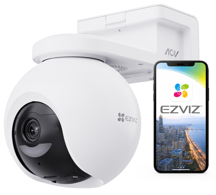 CB8 Pro 4K  - Kamera obrotowa WiFi 8Mpx, AoV 2.0, Autotracking - EZVIZ | CB8 Pro 4K