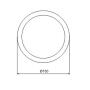 OR-OD-365WLX3 - Oprawa EURUS LED, podtynkowa downlight 9W, 3000K - Orno