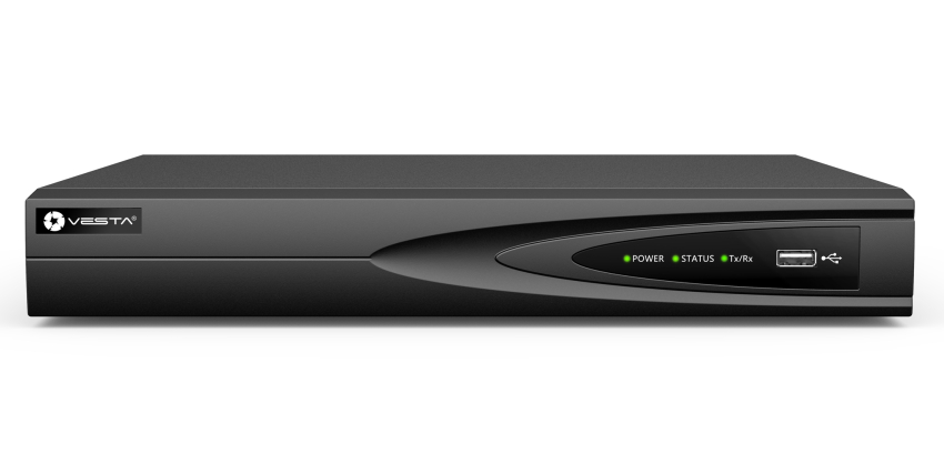 NVR6232S-16P-PRO - Rejestrator IP 32-kanałowy, 16x PoE, do 8Mpx, 4K, 2xHDD, PRO AI Lite, ONVIF - VESTA | NVR6232S-16P-PRO