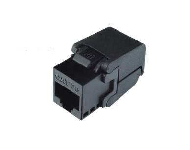 SXKJ-5E-UTP-BK-SA  - Keystone samozaciskowy - Solarix | SXKJ-5E-UTP-BK-SA
