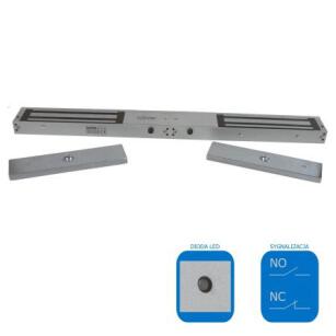 EL-800DSL2 - Zwora elektromagnetyczna z LED i przekaźnikiem - SCOT | EL-800DSL2