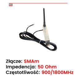 AT-GSM-WALL20 - Antena GSM do stałego montażu - Ropam | AT-GSM-WALL20