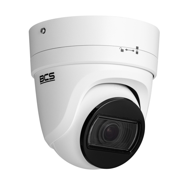BCS-V-EI836IR3 - Kamera kopułkowa IP 8 Mpix, motozoom 2.8-12 mm, TrueWDR, IK10 - BCS VIEW | BCS-V-EI836IR3