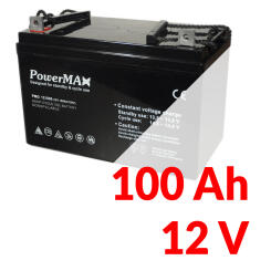 PMG 121000 - Akumulator żelowy 100Ah 12V - MaxBat | PMG 121000