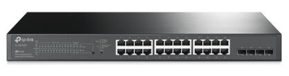 SG2428P - Switch Smart JetStream, 24x RJ45 Gigabit PoE, 4x SFP - TP Link | SG2428P