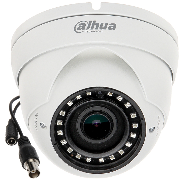 HAC-HDW1220RP-VF-27135 - Kamera kopułkowa 2.0 Mpix AHD, HD-CVI, HD-TVI, PAL, 2.7-13,5mm IR 30m - Dahua
