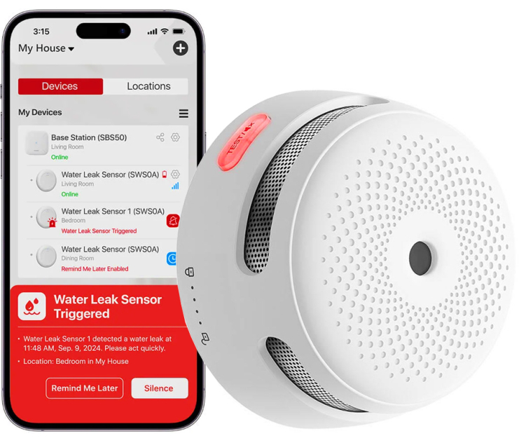 XS01-WX - Autonomiczna czujka dymu, WiFi - X-Sense | XS01-WX