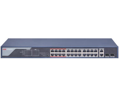 DS-3E0326P-E(B) - Switch 24x PoE + 2x Combo, 370W - Hikvision | 6941264013983