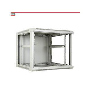 Szafa RACK wisząca serwerowa 19" 9U/600 Pełne stalowe demontowane drzwi - ALIQUAM | 19" 9U/600 NMR