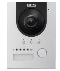 BCS-PAN1702S-S - Dwusystemowa stacja bramowa 1-rodzinna IP, TCP/IP/SIP, IP65, IK07 - BCS Line | 5904890703827