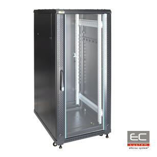 ZRS2768GD - Szafa RACK 19" stojąca złożona 27U/600x800 - Pulsar | ZRS2768GD