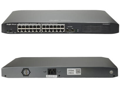 RG-ES226GC-P - Switch zarządzalny PoE 24xPoE + 2xSFP Uplink, 370W - Reyee by Ruijie | RG-ES226GC-P