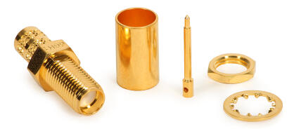 Gniazdo SMA/RP do 6 GHz na przewód Tri-Lan 240/H-155