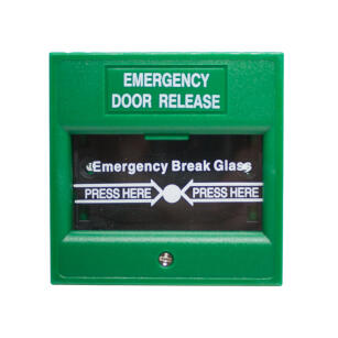 JSER01 GLASS BREAK - Przycisk ewakuacyjny typu "ZBIJ SZYBKĘ" z osłoną | JS-ER01