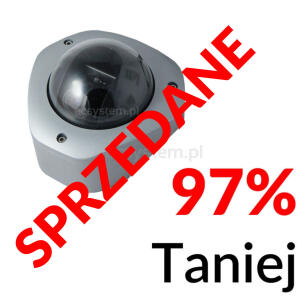TV5838P - Kolorowa kamera kopułkowa 3.5-8mm wandaloodporna