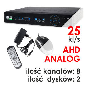 BCS-VAVR0802Q - Rejestrator  8-kanałowy 1080P AHD / ANALOG - BCS p8