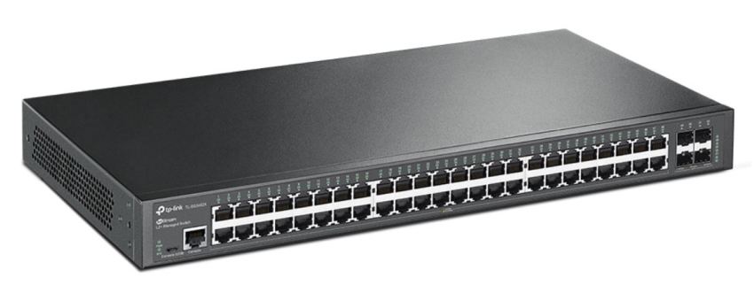 SG3452X - Przełącznik zarządzalny L2+ JetStream, 48 portów gigabitowych, 4 sloty SFP+ 10GE - TP Link | SG3452X