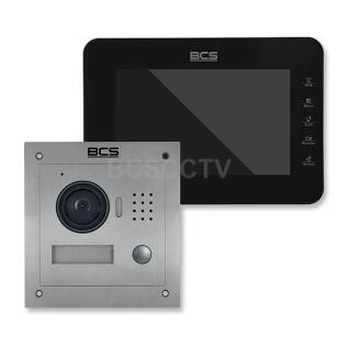 BCS-VDIP7 - Zestaw wideodomofonowy IP o rozszerzonej funkcjonalności, jednorodzinny - BCS | BCS-VDIP7