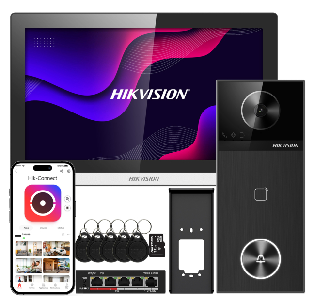 DS-KIS610-P - Wideodomofon IP, 7