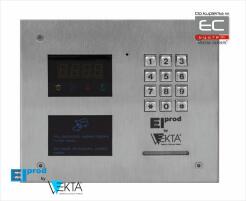 Premium 3 - Cyfrowy panel domofonowy z klawiaturą numeryczną - ELPROD by WEKTA