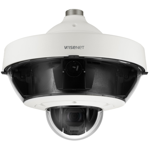 PNM-9322VQP - Kamera panoramiczna IP PTZ, 4x2Mpx, 1x5Mpx, 4.44~142.6mm, Wisenet P- Hanwha Techwin | PNM-9322VQP