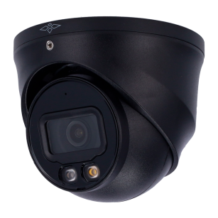 XS-IPB225-4U-FC-AI BLACK - Kamera kopułkowa IP, 4Mpx, 2.8mm, Smart Dual Illumination, Mikrofon - X-Security | XS-IPB225-4U-FC-AI BLACK