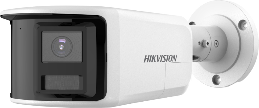 DS-2CD2T43G2P-LISU/SL - Kamera panoramiczna IP 4MPx, 2x 2.8 mm, Smart Hybrid Light - Hikvision | 6936422196677