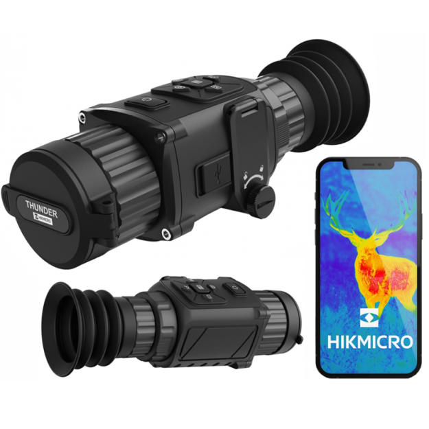 Thunder Pro TE19 - Celownik termowizyjny, 256x192, 19mm - Hikmicro | 6974004640620