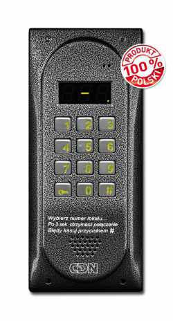 CDNA64 - Centrala domofonowa, analogowa, do 64 lokali - ACO | CDNA64