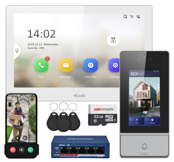 IP-VIS-ULTRA-W - Wideodomofon IP, 10