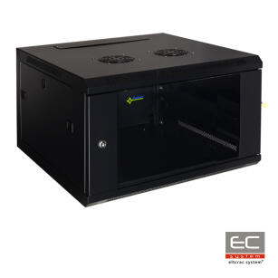 RW666GD - Szafa RACK 19" wisząca złożona 6U/600x600 - Pulsar | RW666GD