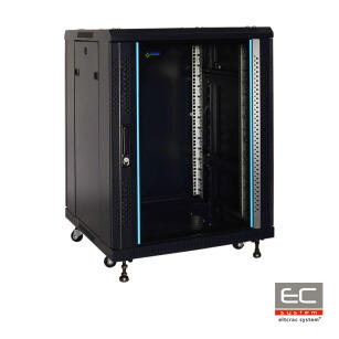 RS2266GD - Szafa RACK 19" stojąca do złożenia 22U/600x600 - Pulsar | RS2266GD