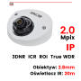 BCS-DMMIP1201AIR-III - Kamera kopułkowa IP, 2Mpx, 2.8mm, RTMP, IK10 - BCS LINE - 5