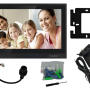 RM-T402HD BLACK/RC-411HD-C - Zestaw wideodomofonowy z czytnikiem RFID, analogowy, 2Mpx, WiFi, LAN, microSD - Revizoom