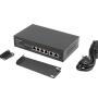 RSFE-4P-2FE-60 - Switch PoE 6-portowy - Lanberg