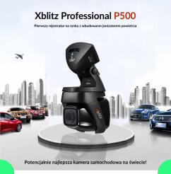 P500 - Rejestrator, kamera samochodowa FULL HD 1080P z jonizatorem powietrza - Xblitz