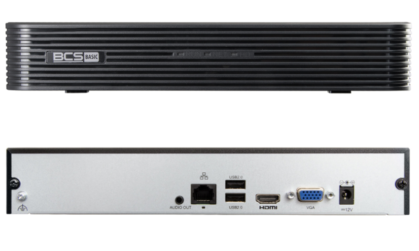 BCS-B-NVR1601(2.0) - Rejestrator 16-kanałowy IP, do 8Mpx, 4K, 1x HDD -  BCS Basic | BCS-B-NVR1601(2.0)
