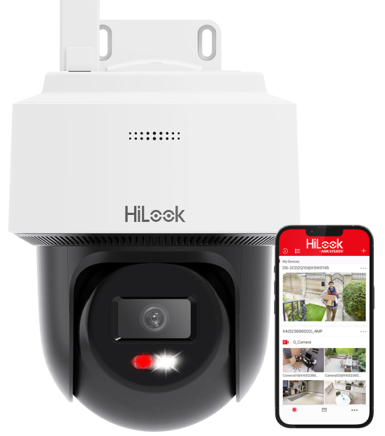 PTZ-N2C400I-W(W) - Kamera obrotowa WiFi 4Mpx, Autonomiczna, Smart Hybrid Light, Autotracking Lite - HiLook By Hikvision | 6942160478050