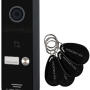 RM-T471HD BLACK/RC-411HD-C - Zestaw wideodomofonowy z czytnikiem RFID, analogowy, 2Mpx, WiFi, LAN, microSD - Revizoom